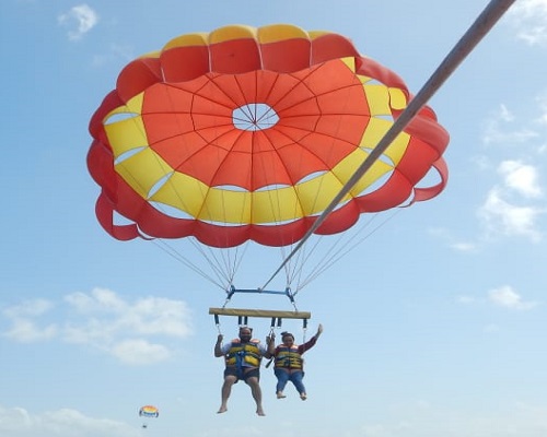 Parasailing | Water Sports and Uluwatu Tour