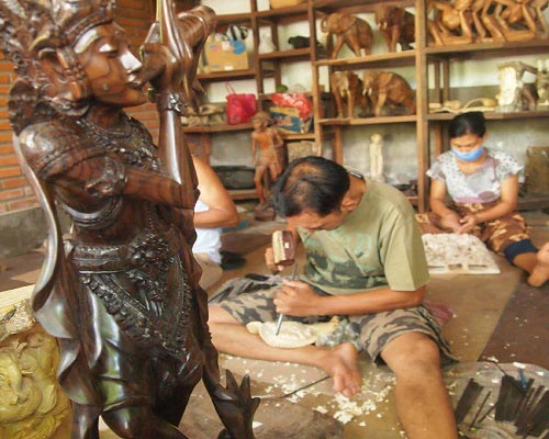Besakih Tour | Bali Mas Wood Carving Art Village | Bali Golden Tour