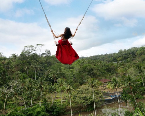Pic Heaven Swing | Single Swing | Bali Golden Tour
