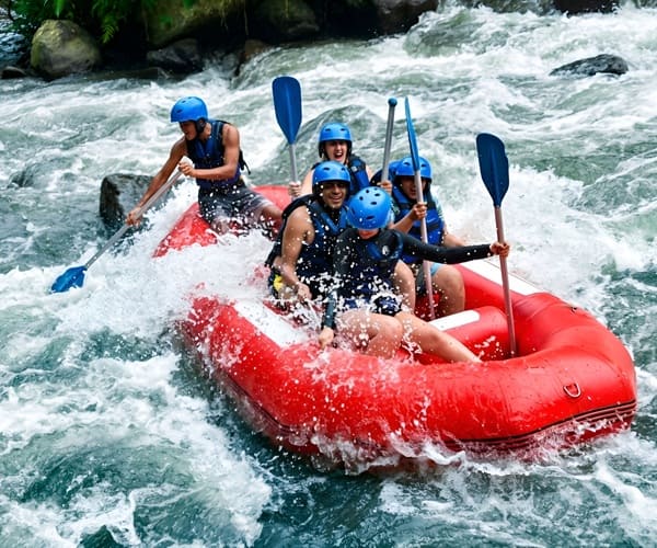 Ayung Rafting and a 90-minute muddy jungle ATV ride and 2-hour Balinese massage and holistic spa package