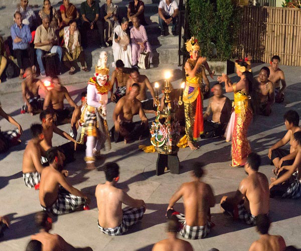 Kecak and Fire Dance in Tanah Lot | Tanah Lot Temple | Bali Golden Tour