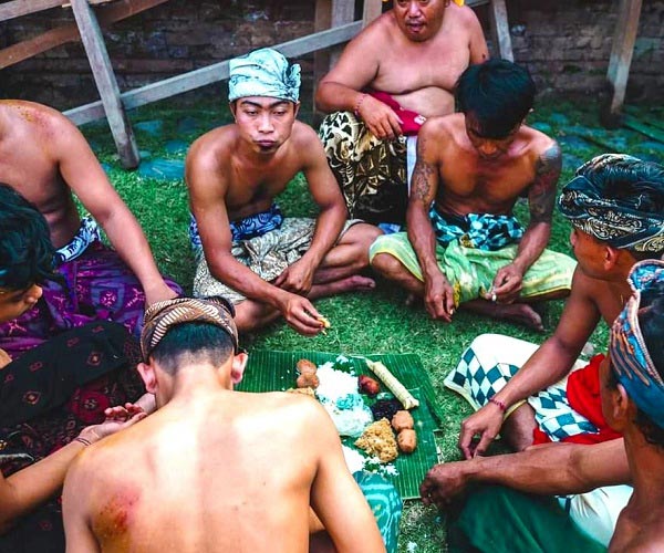 Megibung Perang Pandan | War Dance Tenganan | Bali Golden Tour