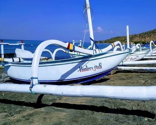 Amed Local Fishing Boat