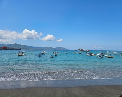 Traditional Boat at Amuk Beach