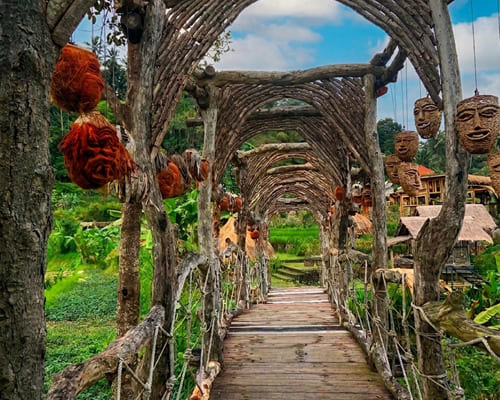 The Bridge at Maha Gangga Valley