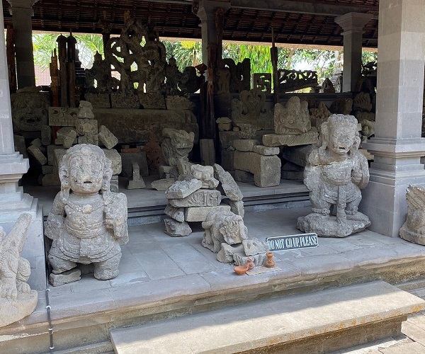 Relics at Puseh Batuan Temple | Bali Golden Tour