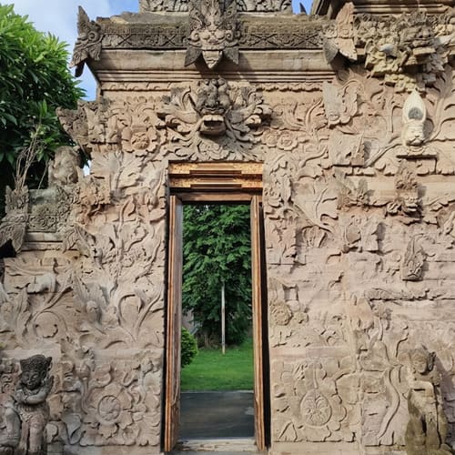 Gate at Beji Temple