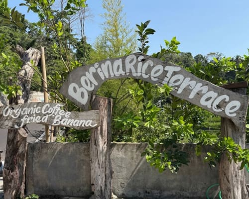 Berina Rice Terrace Entrance Gate